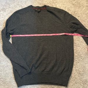 Banana Republic Grey Italian Yard Sweater Size Men S